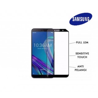 SAMSUNG Tempered Glass Full Colour Warna Hitam