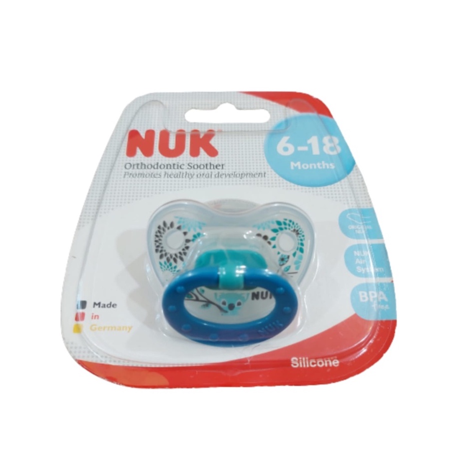 NUK Orthodontic Soother 6-18m - Dot Bayi / Empeng
