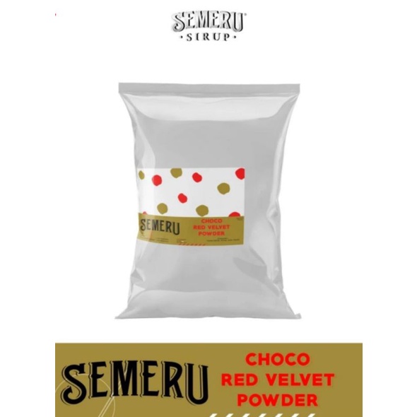 

Choco Redvelvet Powder /1000gr /Semeru Sirup