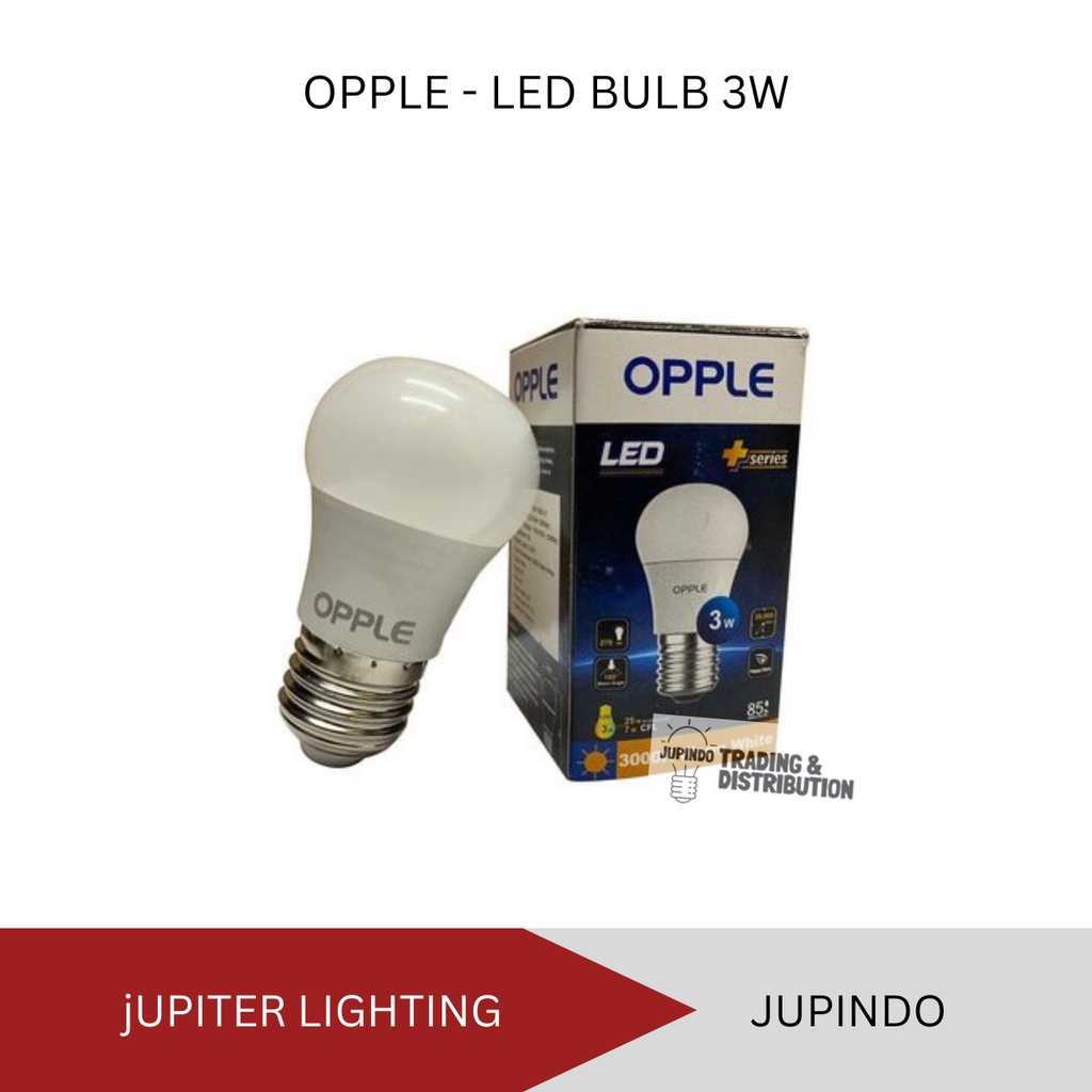OPPLE - LED BULB 3W - lampu led bulb - led bulb - opple led
