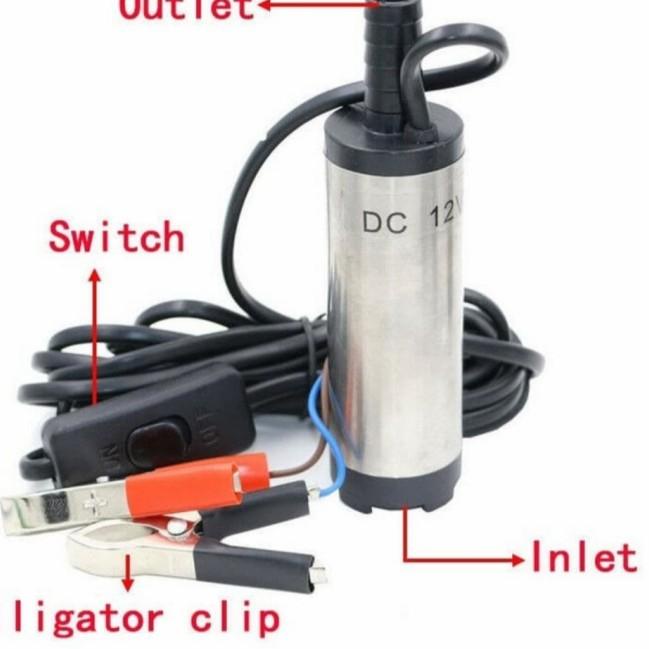 pompa air celup mini portable diesel pump mini oli minyak