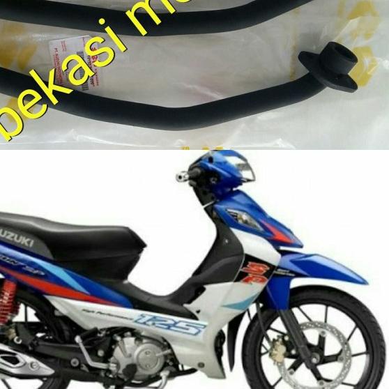 pipa pipe leher knalpot suzuki shogun 125 SP FL RR ROBOT original