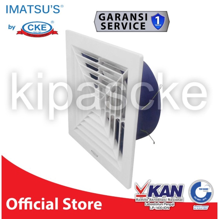 EXHAUST FAN / KIPAS PLAFON 10 INCH/EXHAUST PLAFON/CKE KIPAS CEILING DUCT/Ceiling Exhaust/Hexos/Hekso
