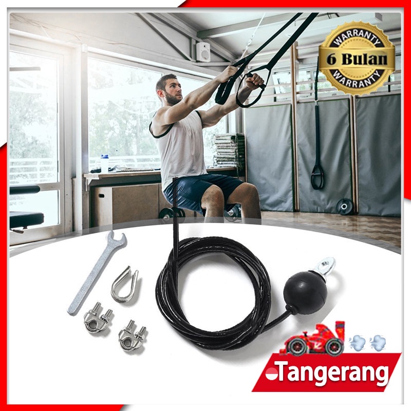 250CM TALI KATROL PULLEY CONNECTING WIRE PULLING KABEL SLING GYM TALI SLING FOR HOME GYM / TALI