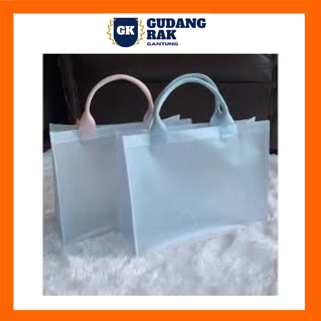 

Tas Hampers Murah Mika/PVC Doff Tebal Besar Dan Sedang Mika O,25A Doff