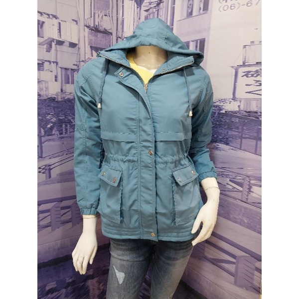 Jaket Parasut Ako DK Blue