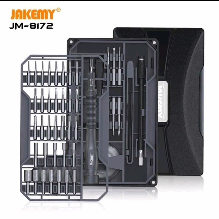 Jakemy JM-8172 73 in 1 Obeng Set Portable &amp; Precision DIY Screwdriver