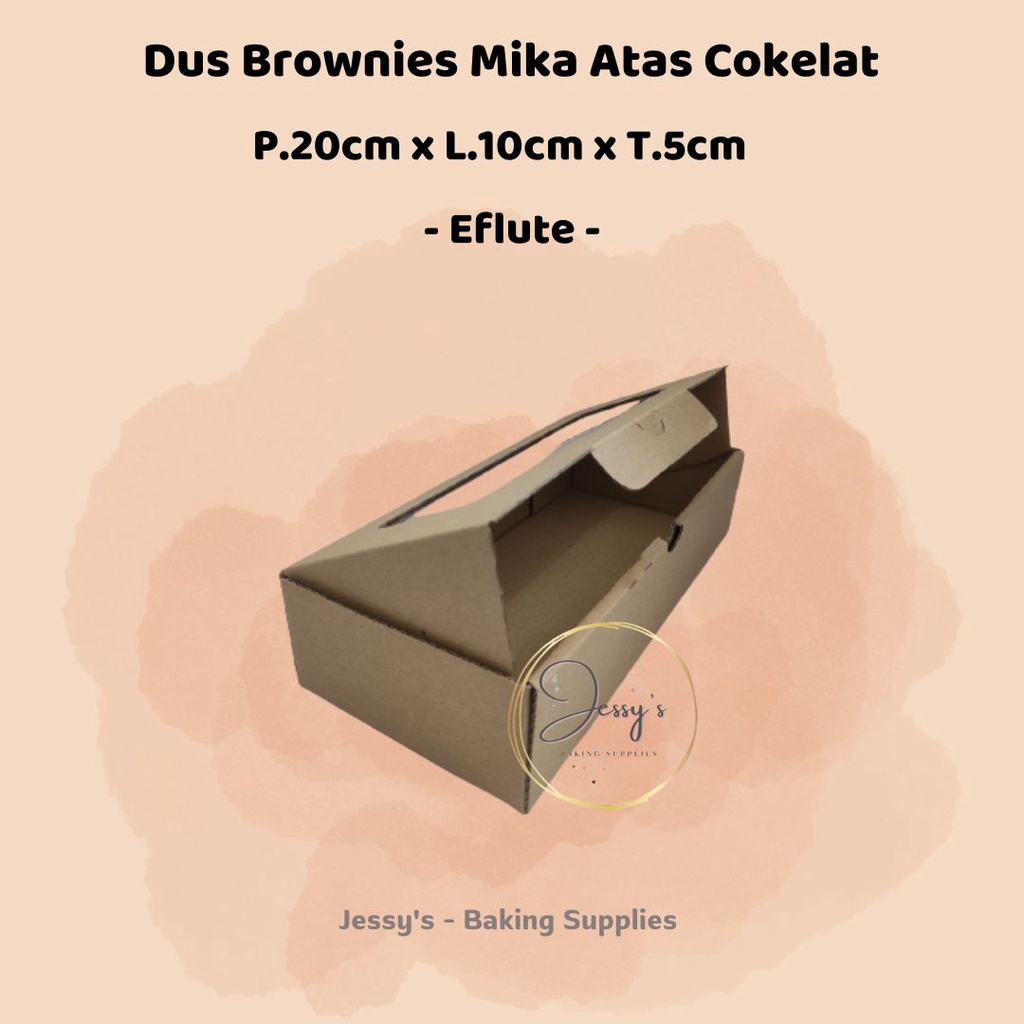 

Dus Kue 20 x 10 x 5 /Box Kue/Kotak Brownies/Cake/Bolu/Roti/Tart Eflute