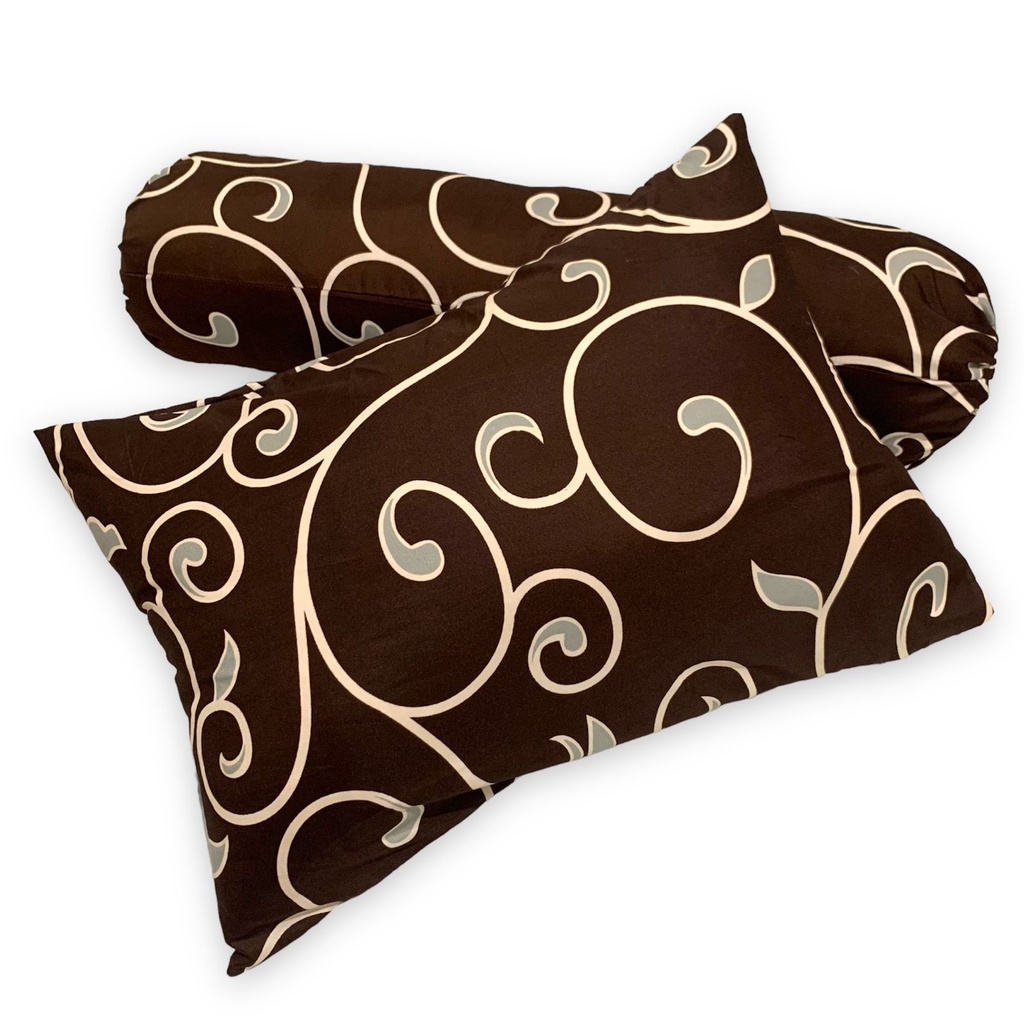 Sarung Bantal Dan Sarung Guling 1 Set (COD)