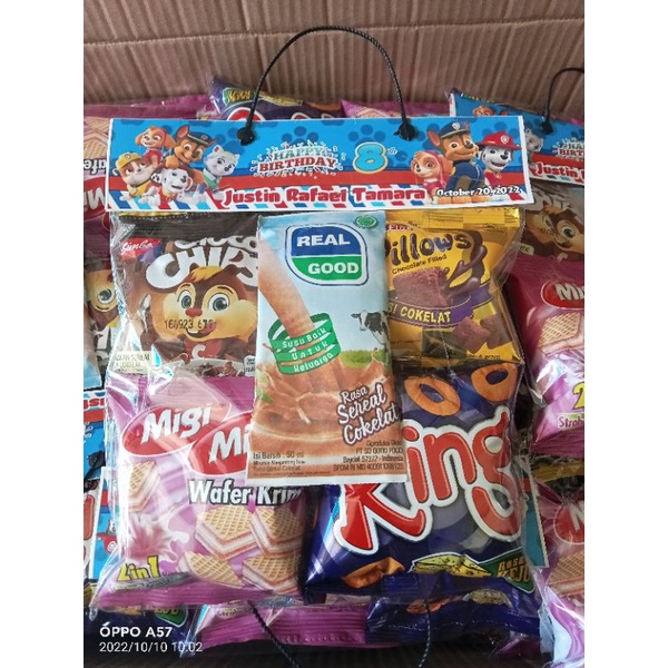 

SOUVENIR ULANG TAHUN // SOUVENIR SNACK // HAMPERS SNACK // HAMPERS IDUL FITRI // SNACK ULANG TAHUN // SOUVENIR SYUKURAN