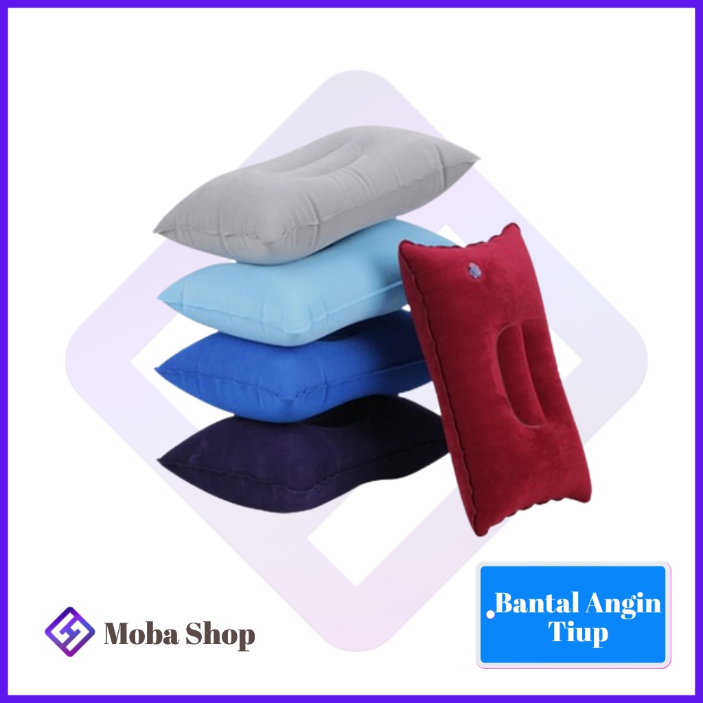 Bantal Angin Tiup Inflatable Travel Pillow