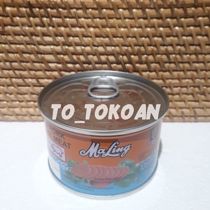 

NEW MALING CANNED PORK LUNCHEON MEAT TTS 170 GR