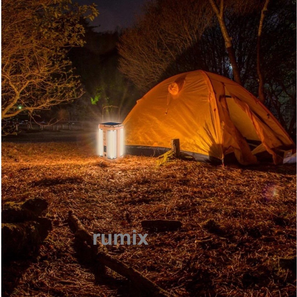 Lampu Emergency Lentera Emergency 4 Sisi 40watt PUSH ON YG-7977 Solar Anbolt Camping Tetap Nyala Lama Walau Listrik