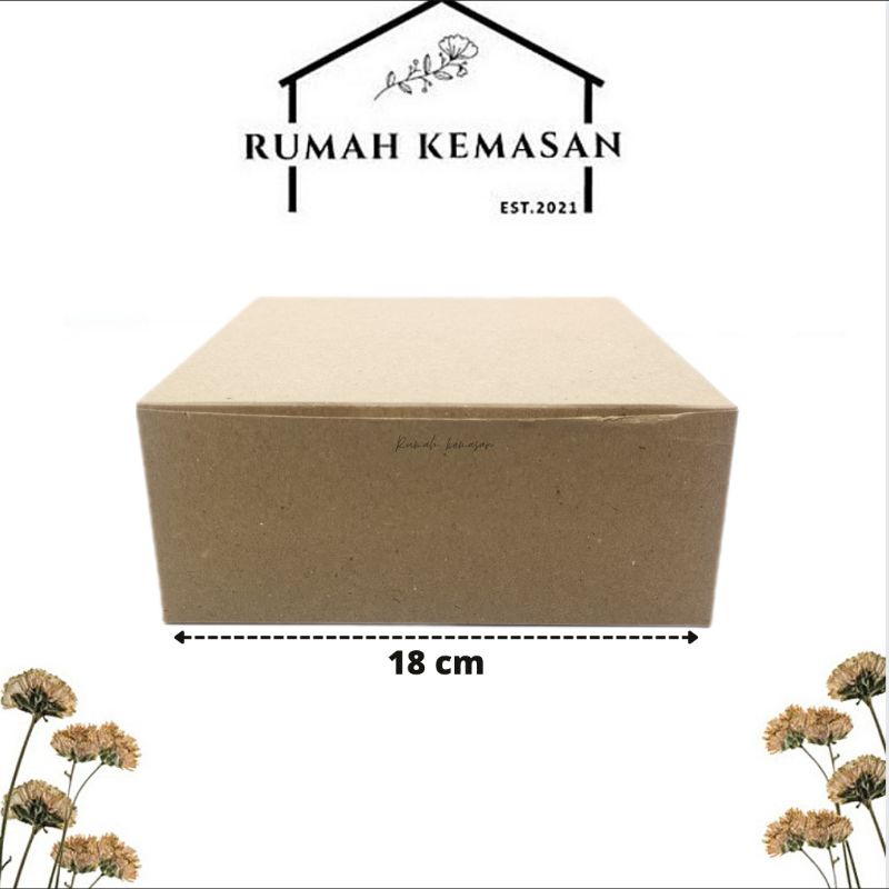 

Box kraft 18x18x7,5 (tidak Berlaminasi)