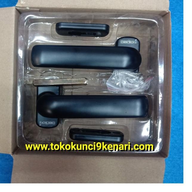 Handle Pintu Almunium Dekson / LHR 0816 Dekson Hitam