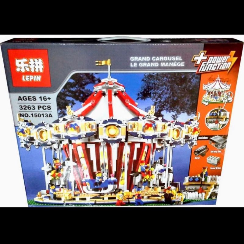 Brick Lepin 15013A Grand Carousel - Komidi Putar