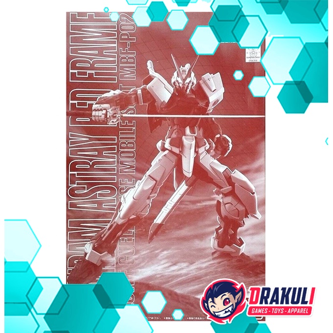 BANDAI Plamo MG Premium Astray Red Frame Lowe Guele's Mobile Suit MBF-P02
