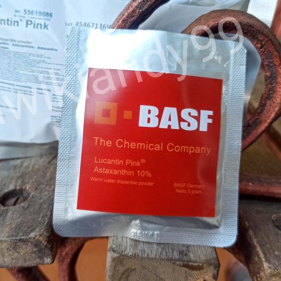 Lucantin Pink 10% Original 100% BASF Germany Astaxanthin Carophyl