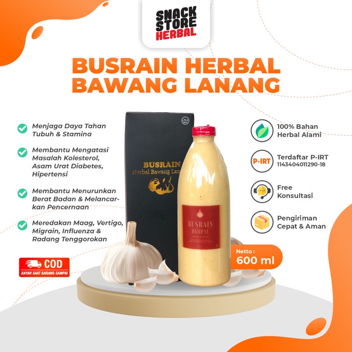 Busrain Herbal Bawang Lanang 600ml