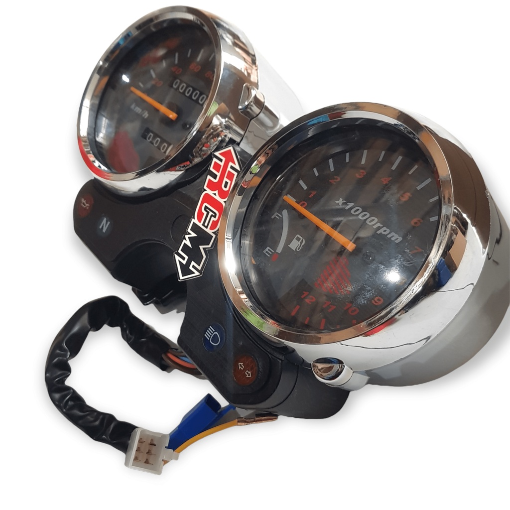 SPEEDO SPEEDOMETER SPIDO SPIDOMETER SPEDO SPEDOMETER KILOMETER SET RPM CHROME CROM KROM CROME YAMAHA RXK RX-K RXKING RX-KING RX - KING NEW BARU MODEL STD STANDAR HIGH QUALITY LOKAL JAMINAN KUALITAS