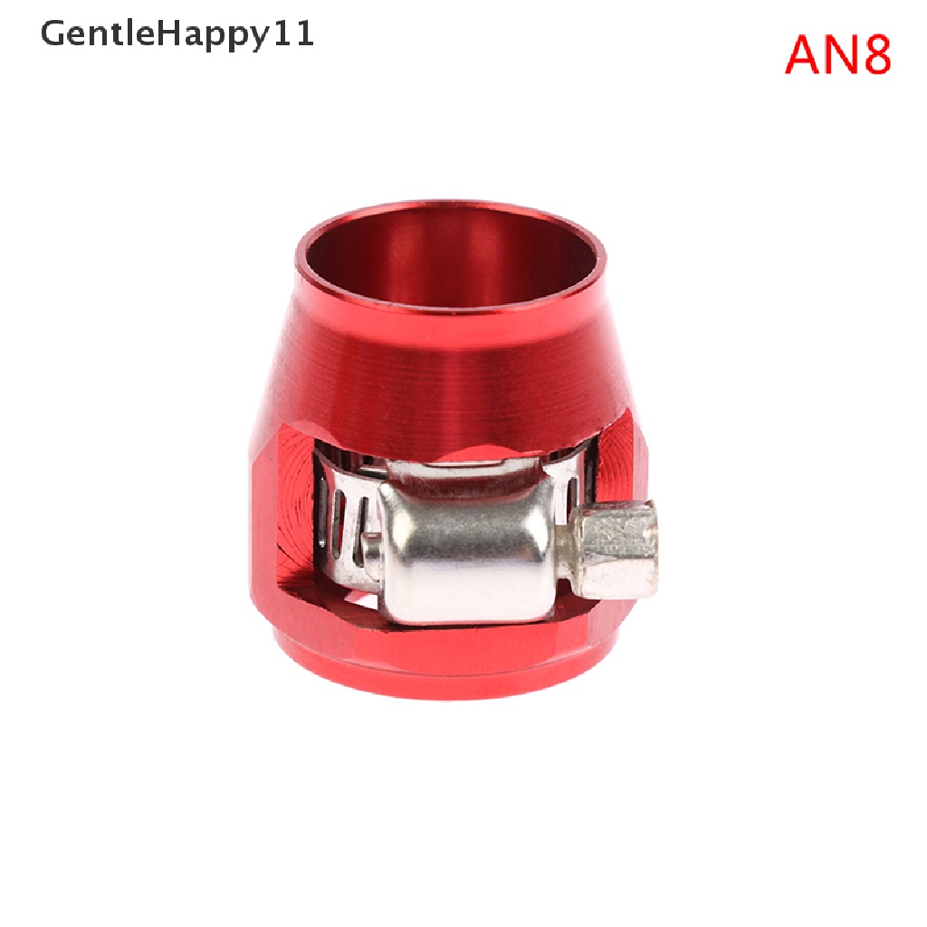 Gentlehappy AN4 /6 /8 /10 /12 Hose Clamp Fuel Pipe Clip Selang Air Minyak Klem Fitgs id