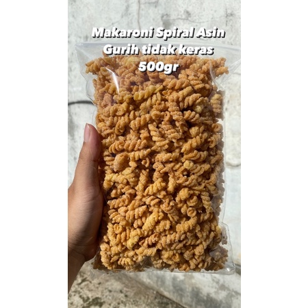 

MAKARONI SPIRAL ASIN GURIH 510g (TERMURAH)!!