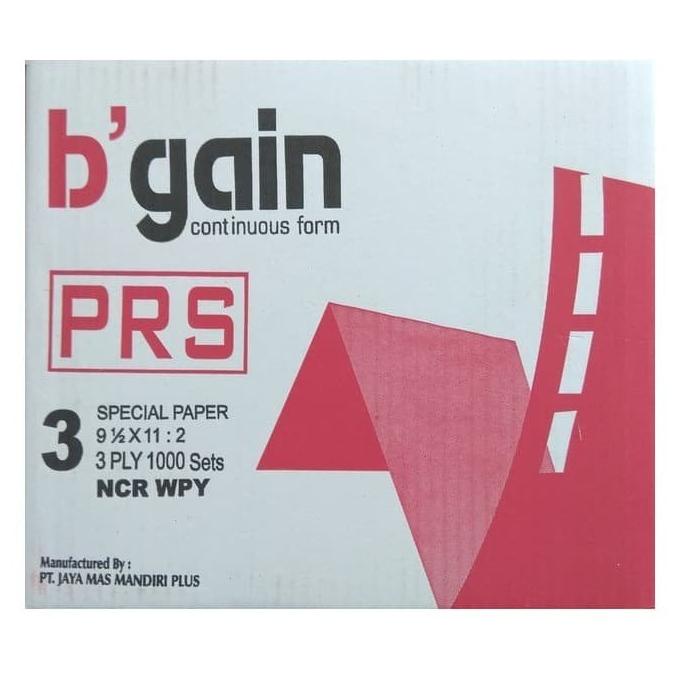 

MURAH CONTINUOUS FORM 9,5X11:2 BGAIN 3 PLY 1000 SETS