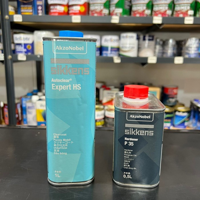Sikkens Autoclear Expert HS 1 L + Hard P35 0.5 Ltr