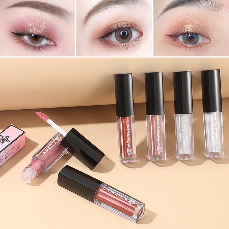 Beauty Jaya - Lameila Glitter Eyeshadow Liquid Eyeshadow Cair LM 1033 Waterproof