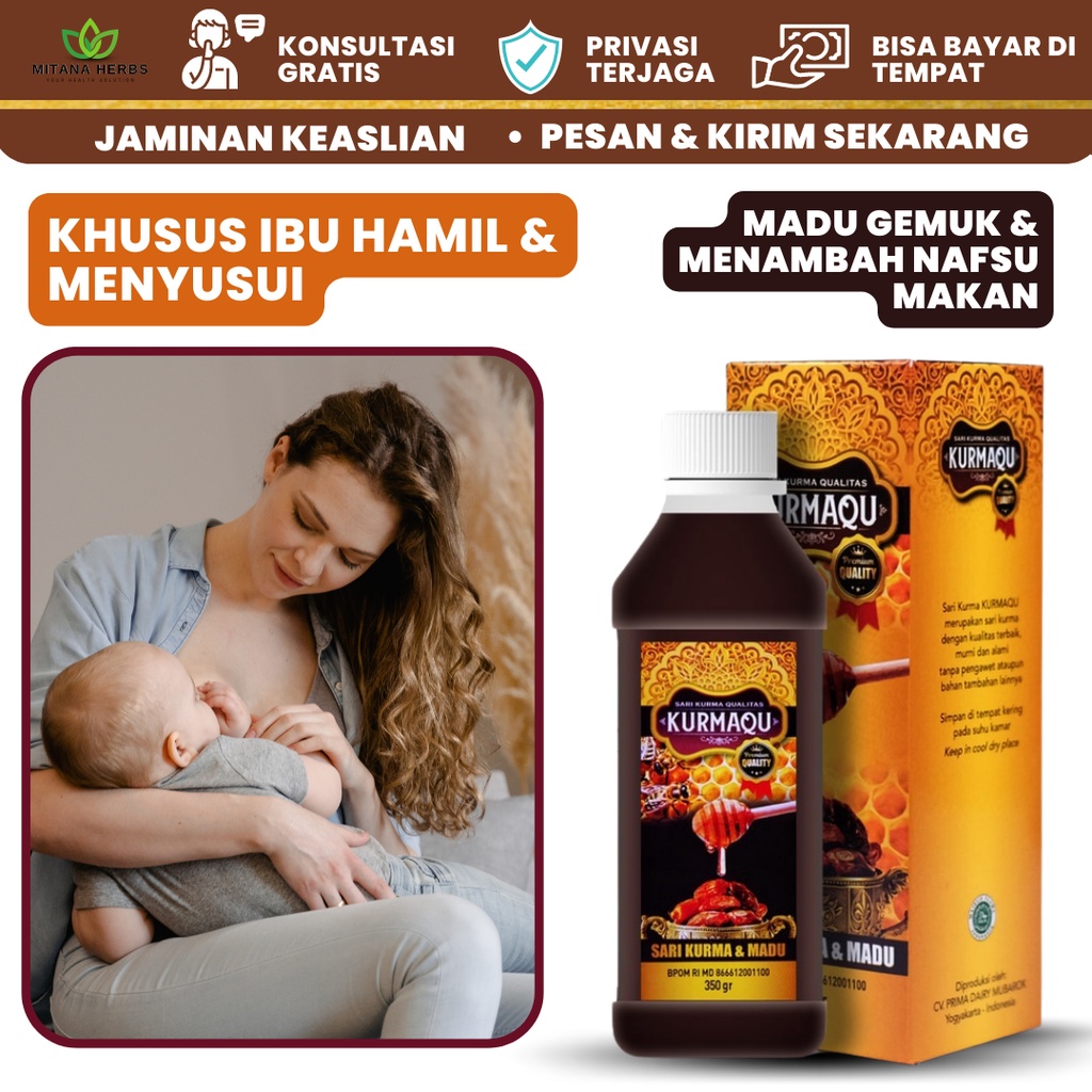 Mitana Herbal - Obat Gemuk Ibu Menyusui - Obat Gemuk Ibu Hamil - Makanan Penggemuk Ibu Menyusui - Vi