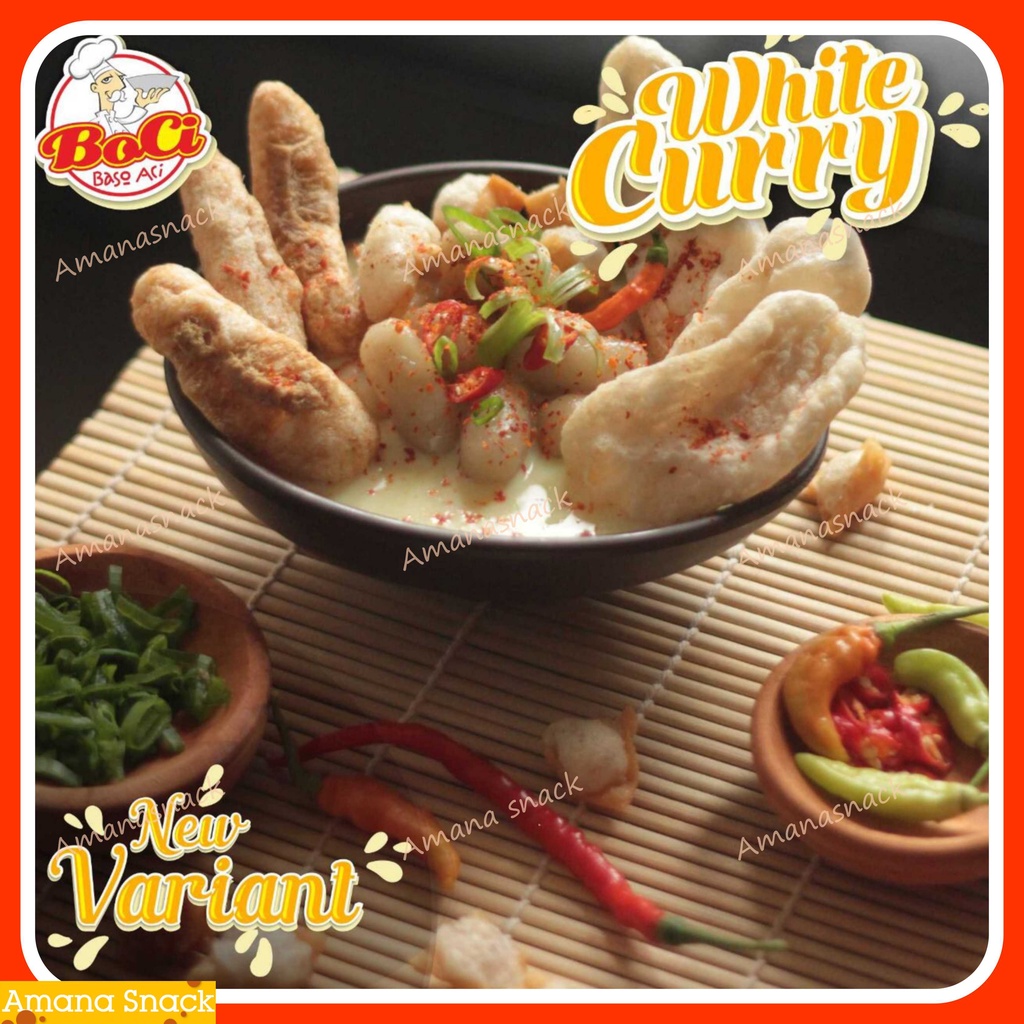 BOCI White Curry gurih dan pedas