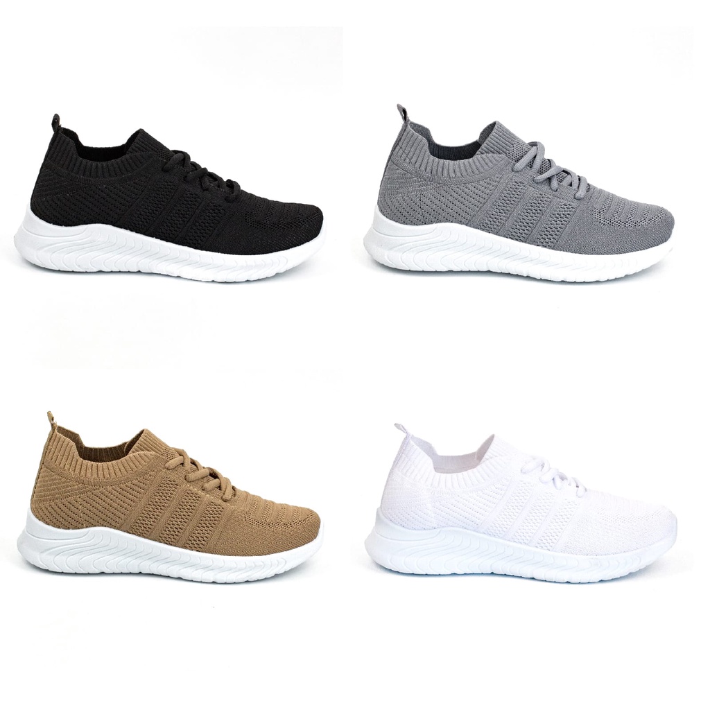 Sepatu Wanita Sneakers Wanita Import Cewek Sport Bertali Shoes Kasual Fashion Shoes Wanita LSV228