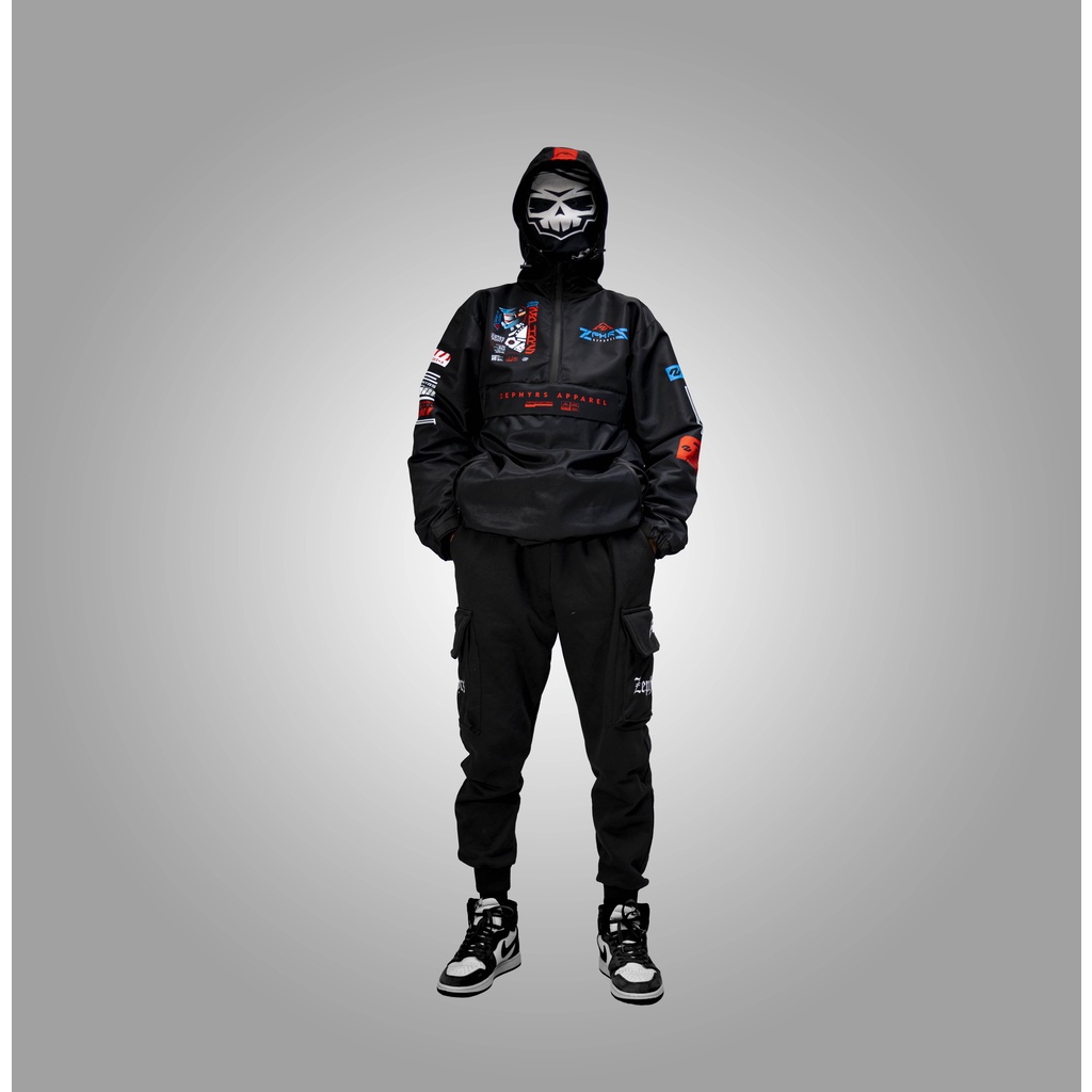 Jacket Bomber Windbreaker SUPERMOTO Racing Zephyrs