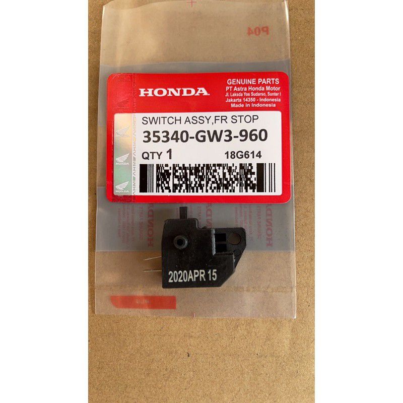 Switch Swit Swits Rem Depan Honda Supra X 125 Kharisma Revo Blade Beat Vario Dll (KEV/GW3)