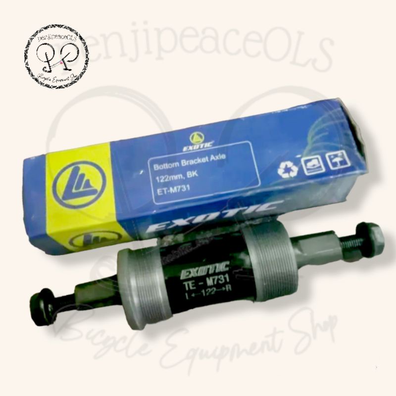 BB exotic 122L buttom bracket BB 122 as crank bearing part sepeda