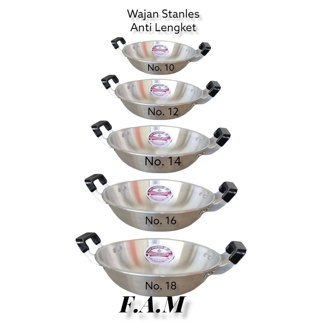 Wajan Kuali Katel SP Alumunium