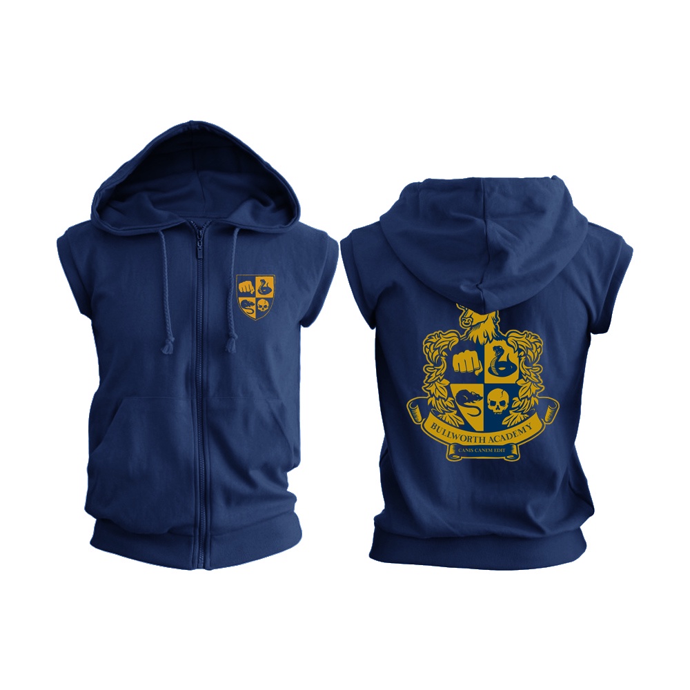 JAKET ROMPI BULLY BULLWORTH ACADEMY - BAHAN FLEECE