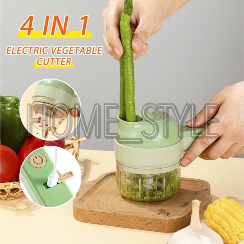 BLENDER PENGGILING BUMBU BAWANG PEMOTONG SAYUR ELEKTRIK SERBAGUNA / FOOD CHOPPER ELECTRIC 4 IN 1 0145