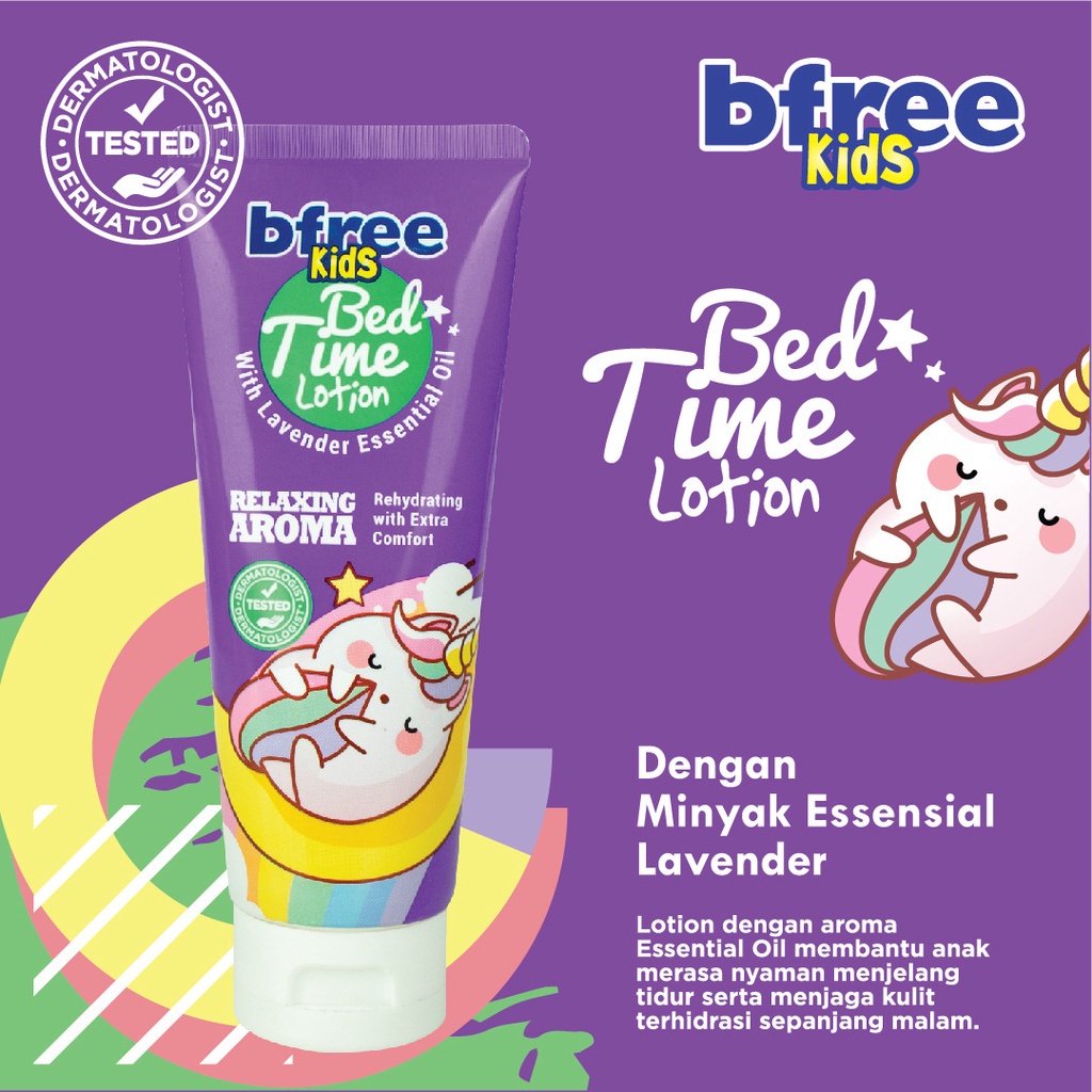 Bfree Kids Lotion | Tekstur Lembut | Essential Oil 100ml