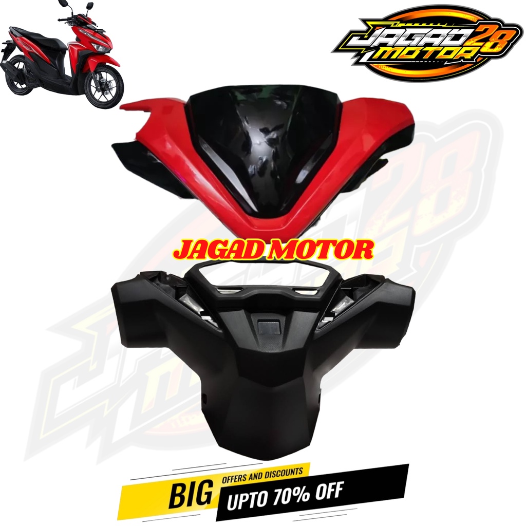 Batok Kepala Depan Honda Vario 125 150 New Led 2018 2019 2020 2021 Merah / Batok Kepala Totok Depan Belakang Honda Vario 150 125 New Led 2018 2019 2020 2021 Merah