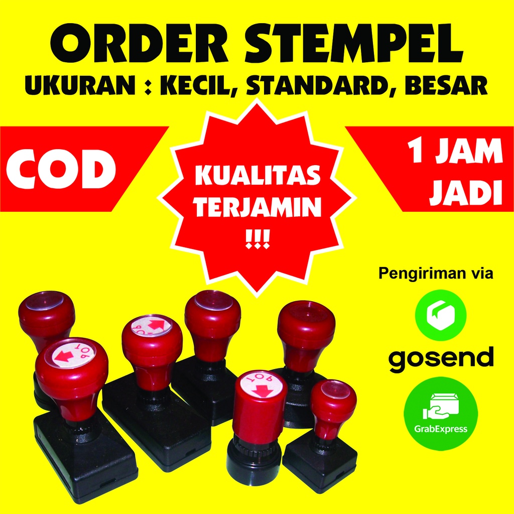 Stempel, Tinta Stempel, stempel custom, stempel nama, stempel murah, stempel perusahaan