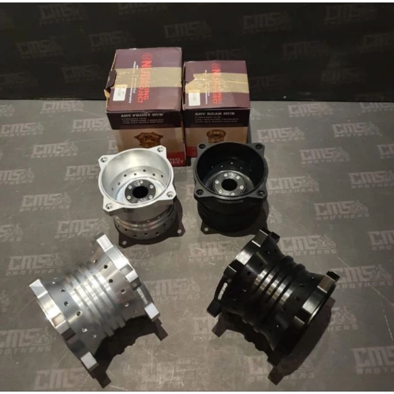 Tromol Set Depan BelakangMerk NUI Racing
For Honda ADV 150