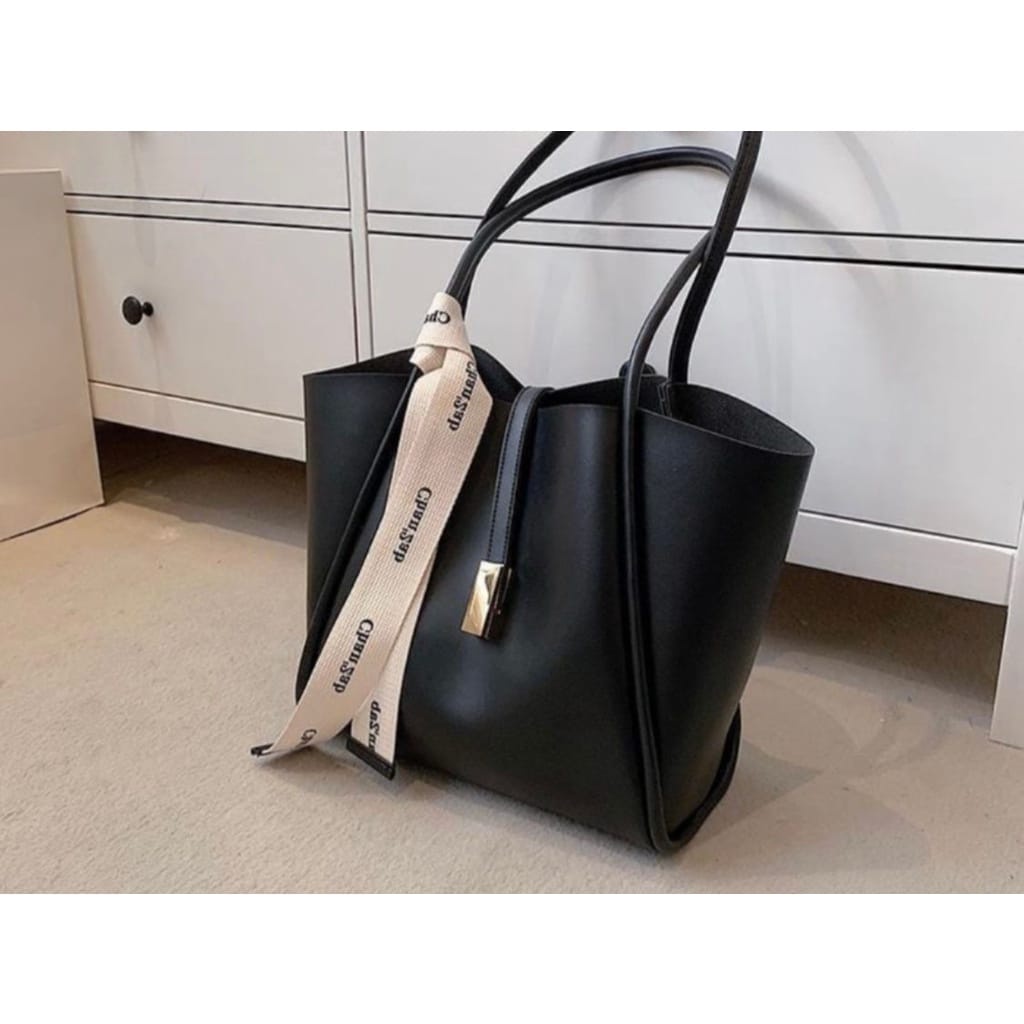 BOSA Tanpa twilly syal pita - tas - tas wanita - totebag -  totebag wanita - tas tote bag kuliah - tas wanita kekinian