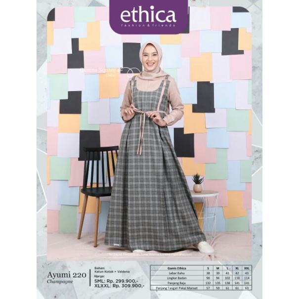 Gamis ethica ayumi 220