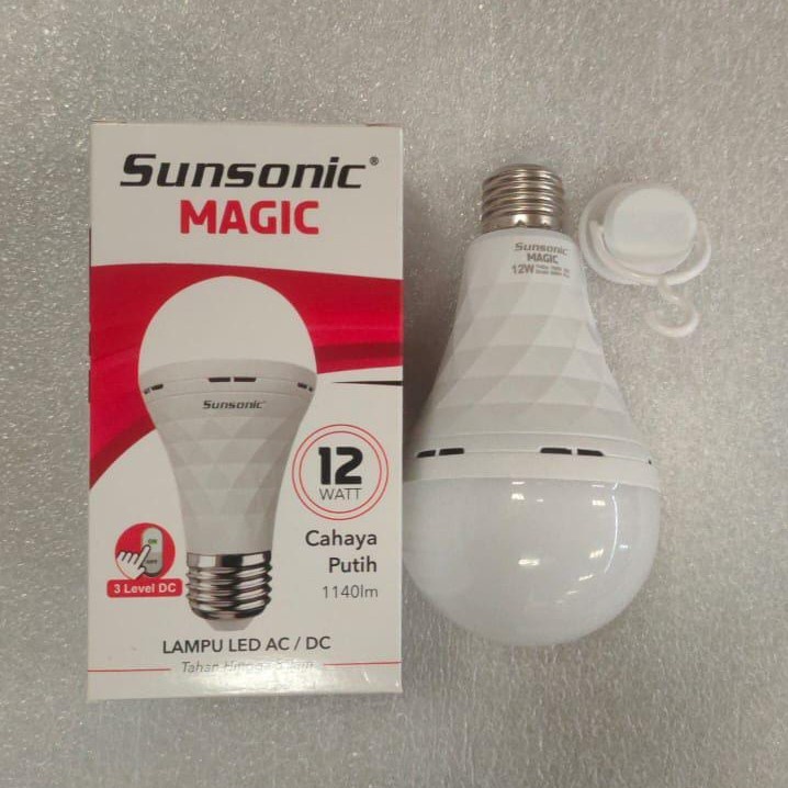 Sunsonic Magic Lampu Emergency 7w 9 w 12w 18watt By Surya Hannochs