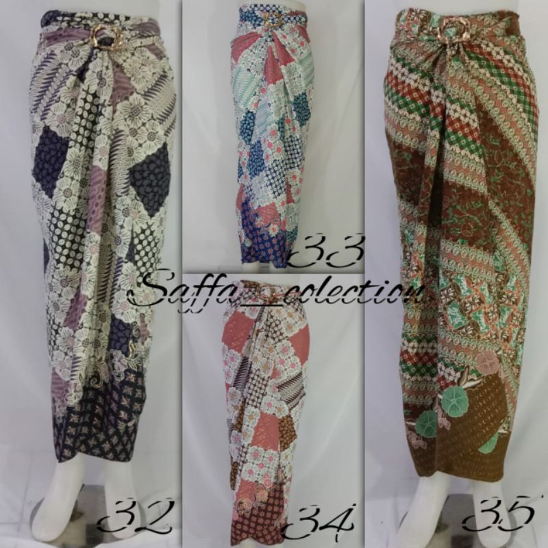 rok lilit batik/rok serut batik terbaru