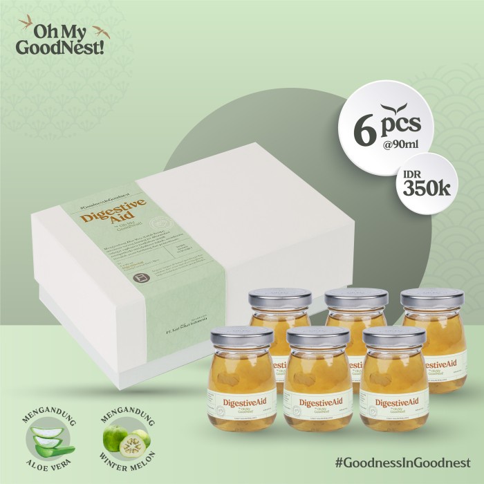 

Tokopratiwiw - Digestive Aid By Oh My Goodnest Minuman Sarang Burung Walet