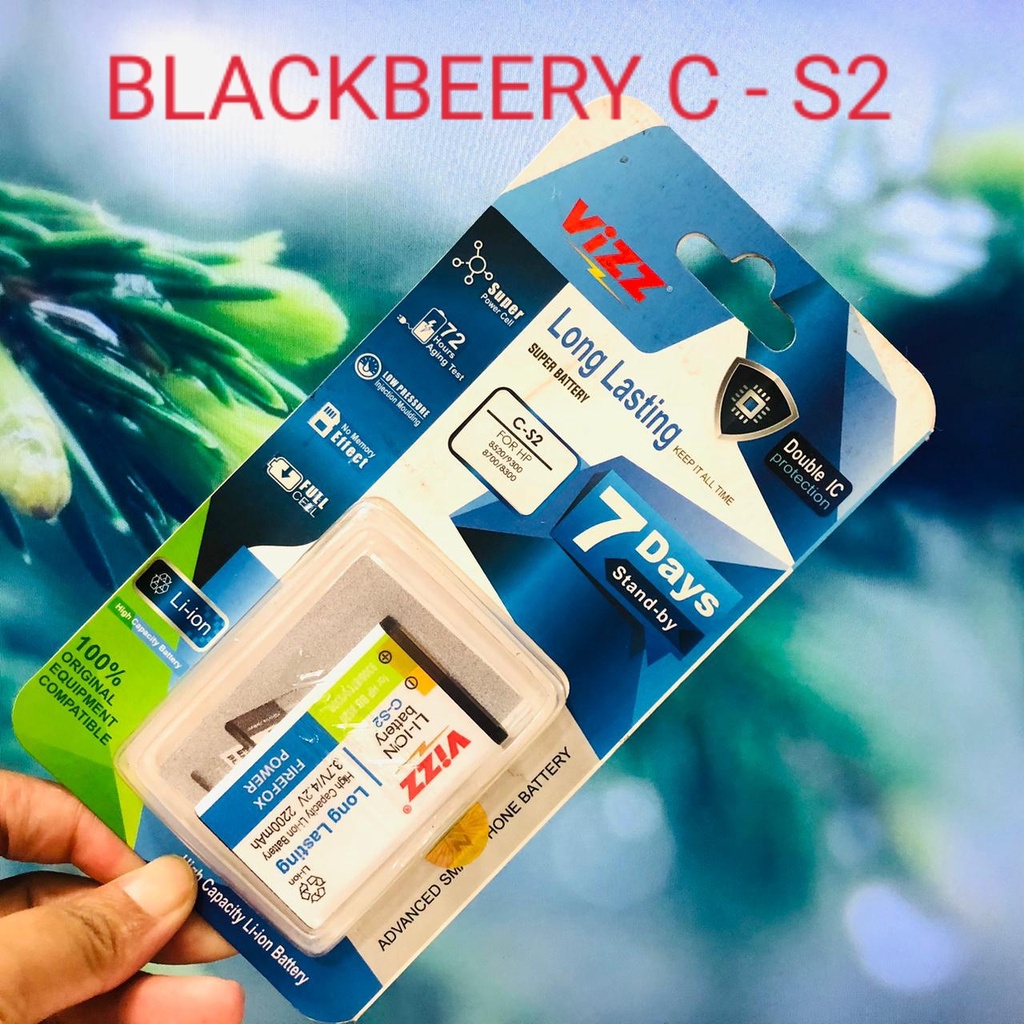 MINIGO PROMO!! BATERAI VIZZ BLACKBERRY CM2-8220/ BLACKBERRY CS2-8520/ BLACKBERRY DX1-8900/ BLACKBERRY FS1-9800/ BLACKBERRY FM1-9100/ BLACKBERRY EM1-9370/ BLACKBERRY JS1-9220