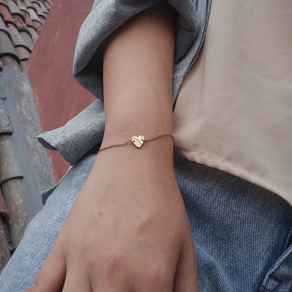 AIKO BRACELET (STAINLESS STEEL + 18K GOLD PLATED) - ANTI KARAT