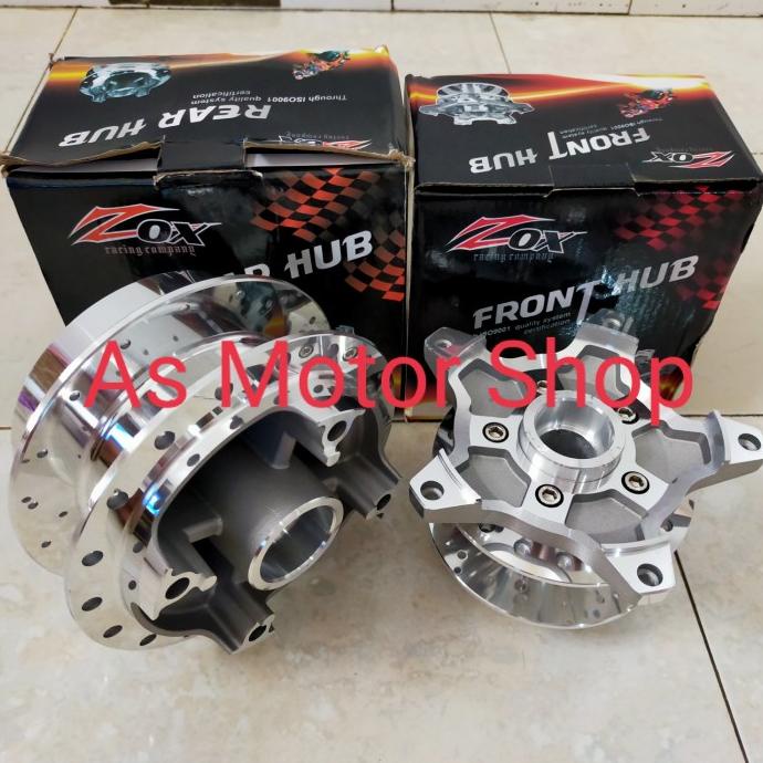 tromol set depan belakang merek zox new cb150r cbr150r